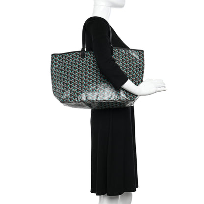 Goyard Goyardine Saint Louis Claire Voie PM Black Blue 2 of 15