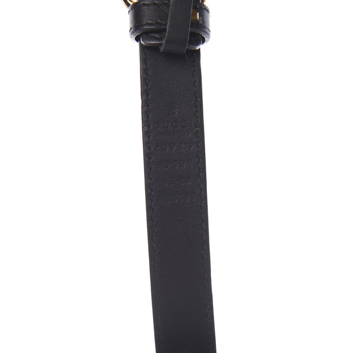 Calfskin Double G 20mm Belt 85 34 Black