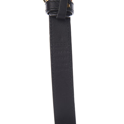 Gucci Calfskin Double G 20mm Belt 85 34 Black 3 of 7