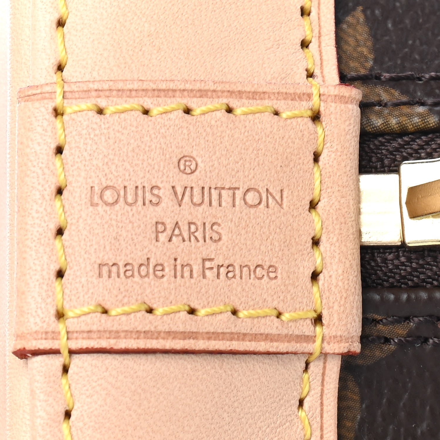 Louis Vuitton Monogram Alma BB 6 of 8