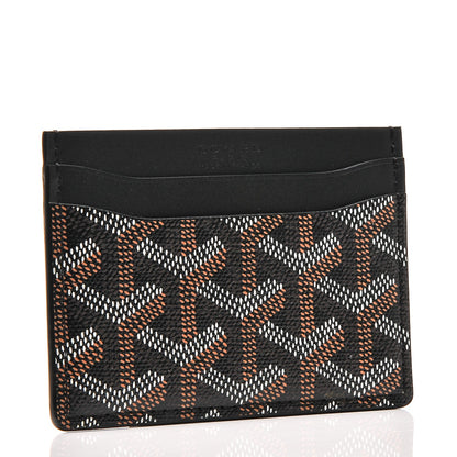 Goyard Goyardine Saint Sulpice Card Holder Black 3 of 6
