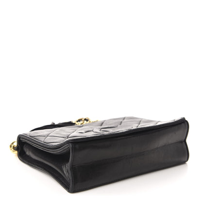 Chanel Lambskin Quilted Small Tassel Single Flap Black 4 of 11