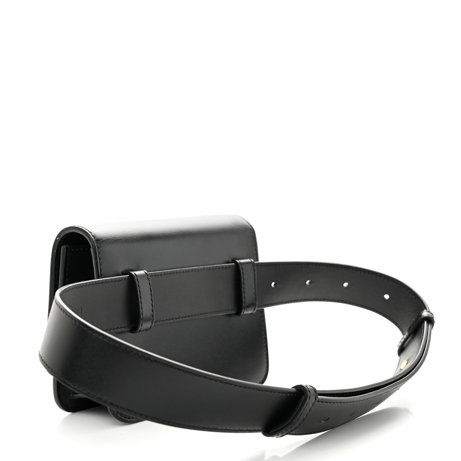 Burberry Calfskin TB Belt Bag Black 3 of 12