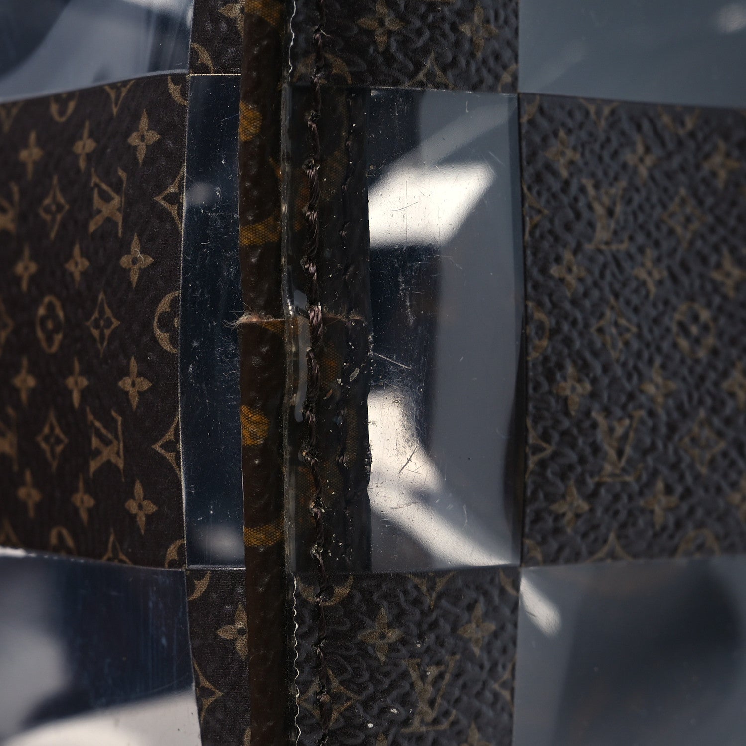 Louis Vuitton PVC Monogram Chess Keepall Bandouliere 25 12 of 12