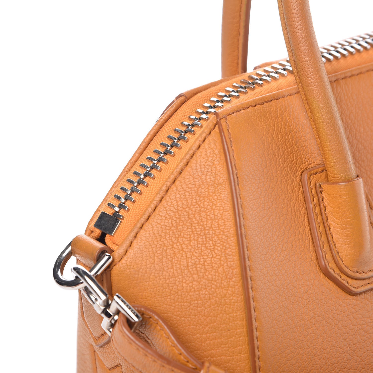 Givenchy Sugar Goatskin Mini Antigona Rust 11 of 18