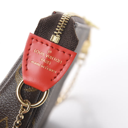 Louis Vuitton Monogram 2020 Christmas Animation Bumper Cars Mini Pochette Accessories Coquelicot 6 of 6