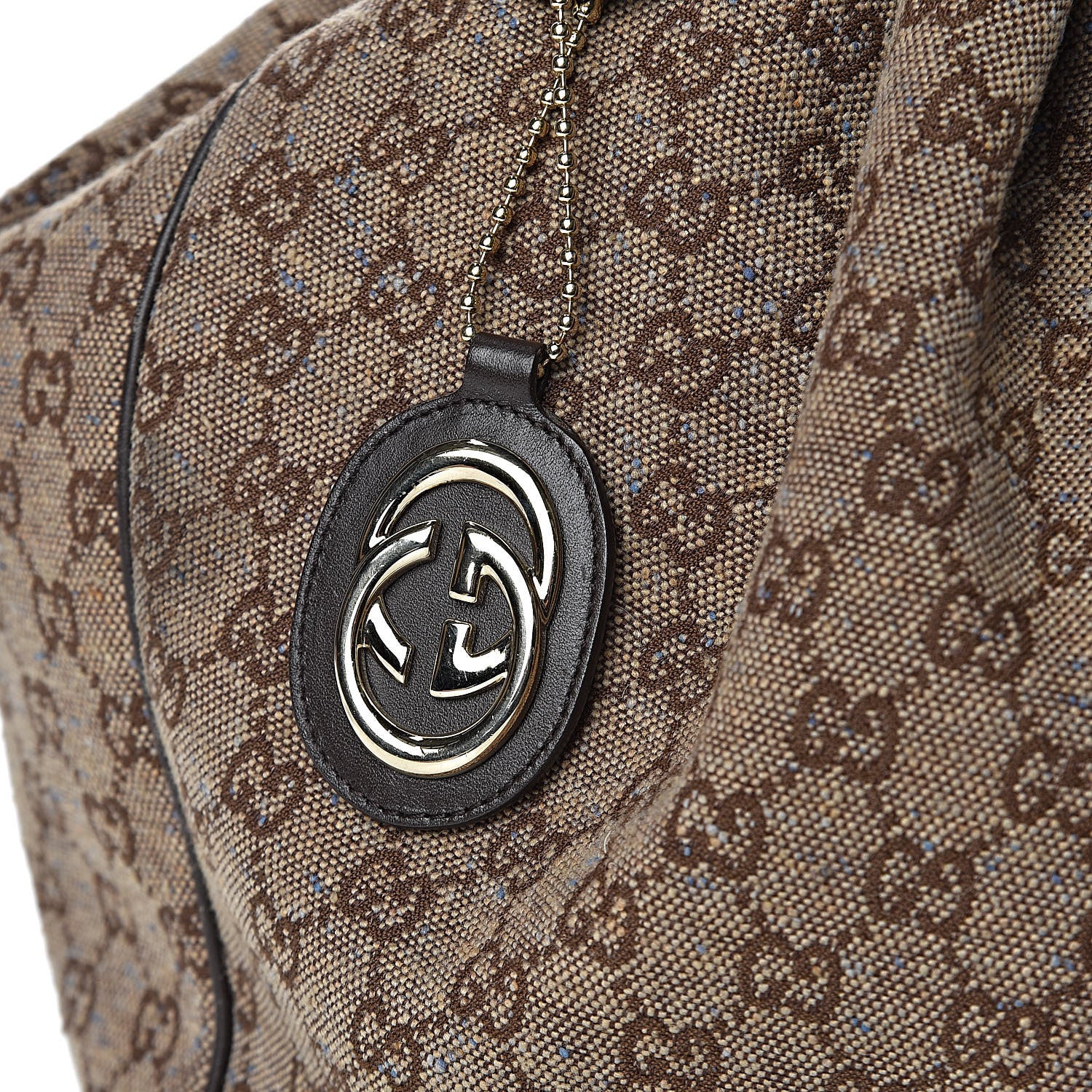Gucci Monogram Large Sukey Tote Dark Brown 18 of 23