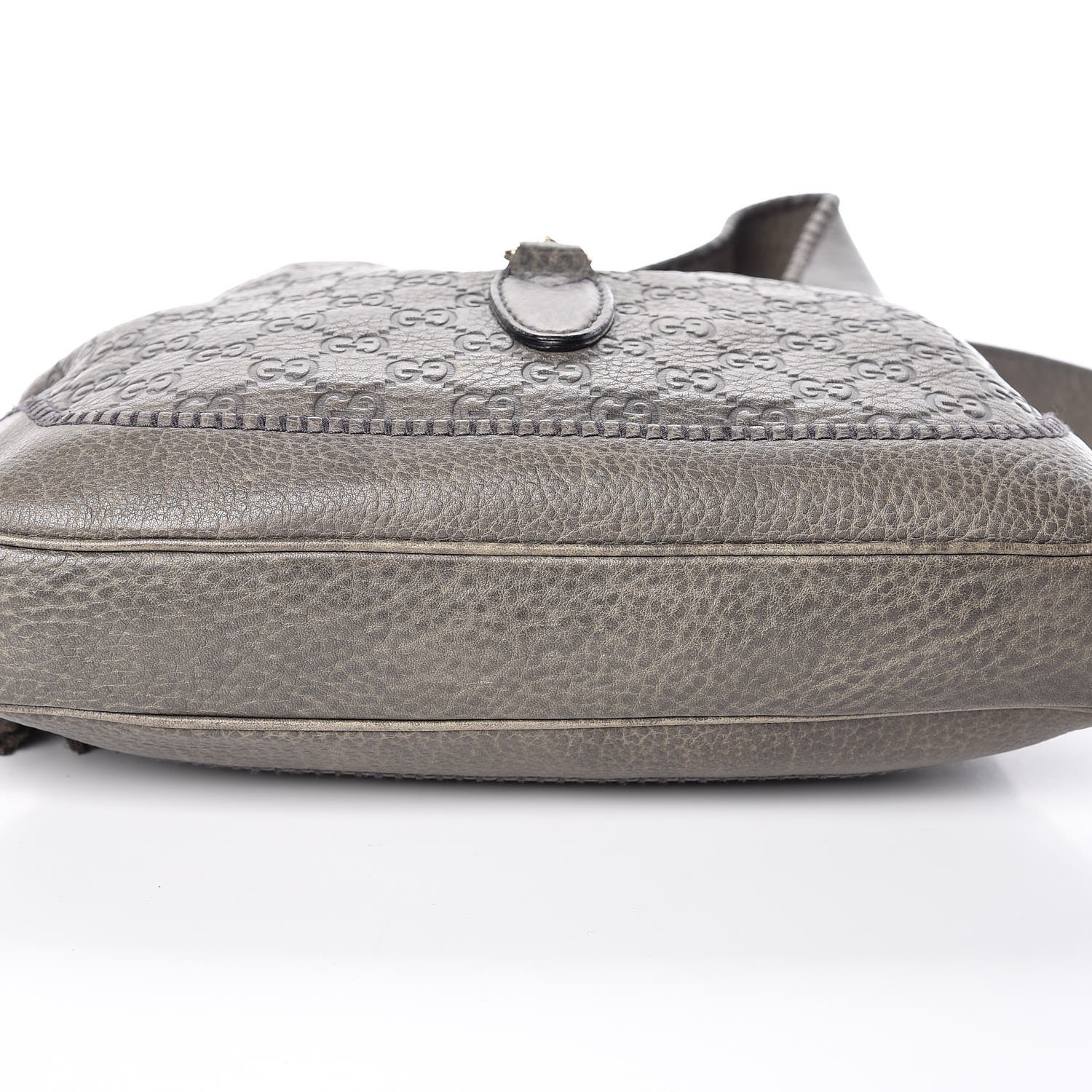 Gucci Guccissima Medium New Jackie Shoulder Bag Olive Green 13 of 13