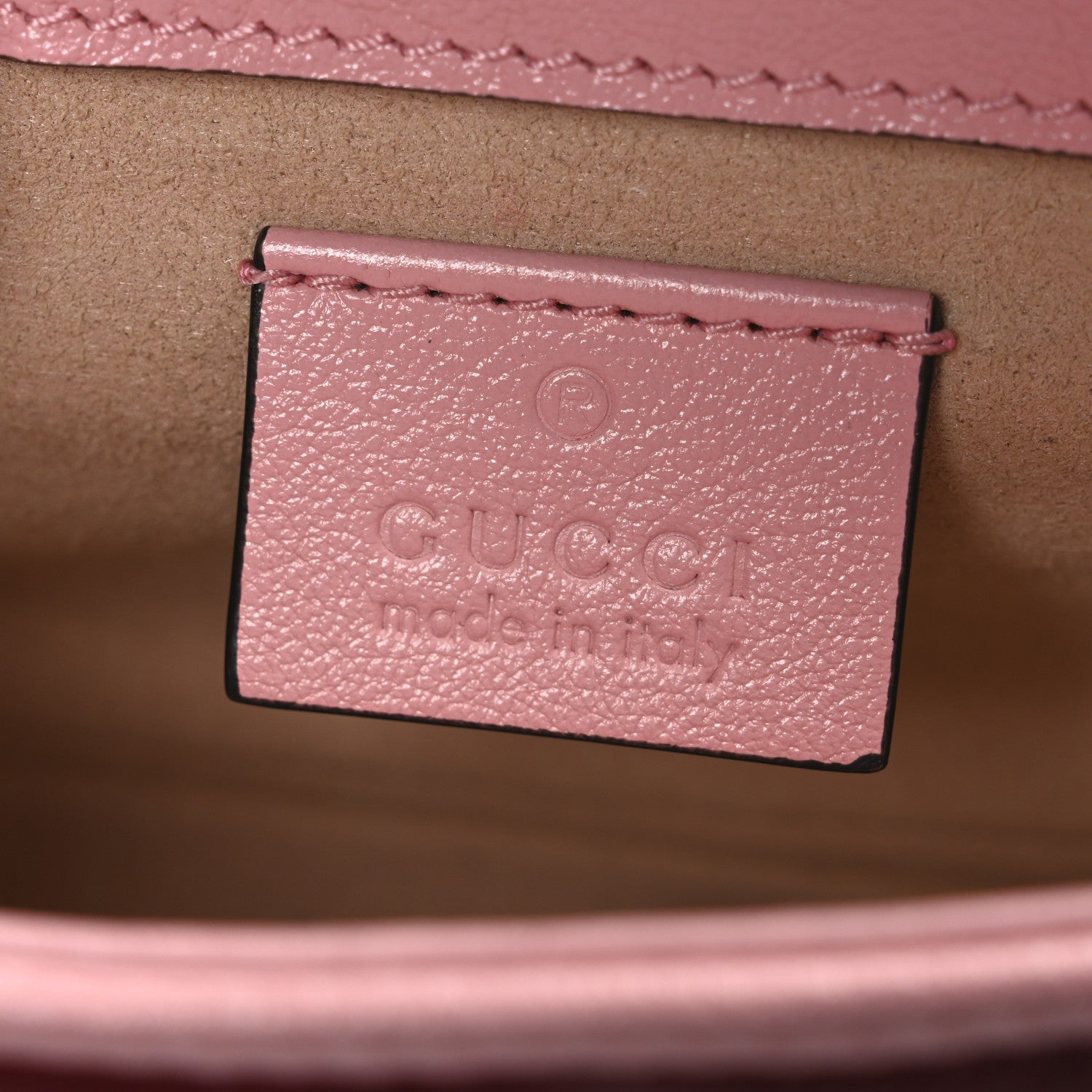 Gucci Azalea Calfskin Enamel Matelasse Diagonal Super Mini Torchon GG Marmont Shoulder Bag New Cherry Red Wild Rose 6 of 12