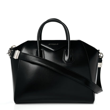 Givenchy Shiny Lord Calfskin Medium Antigona Black 1 of 10