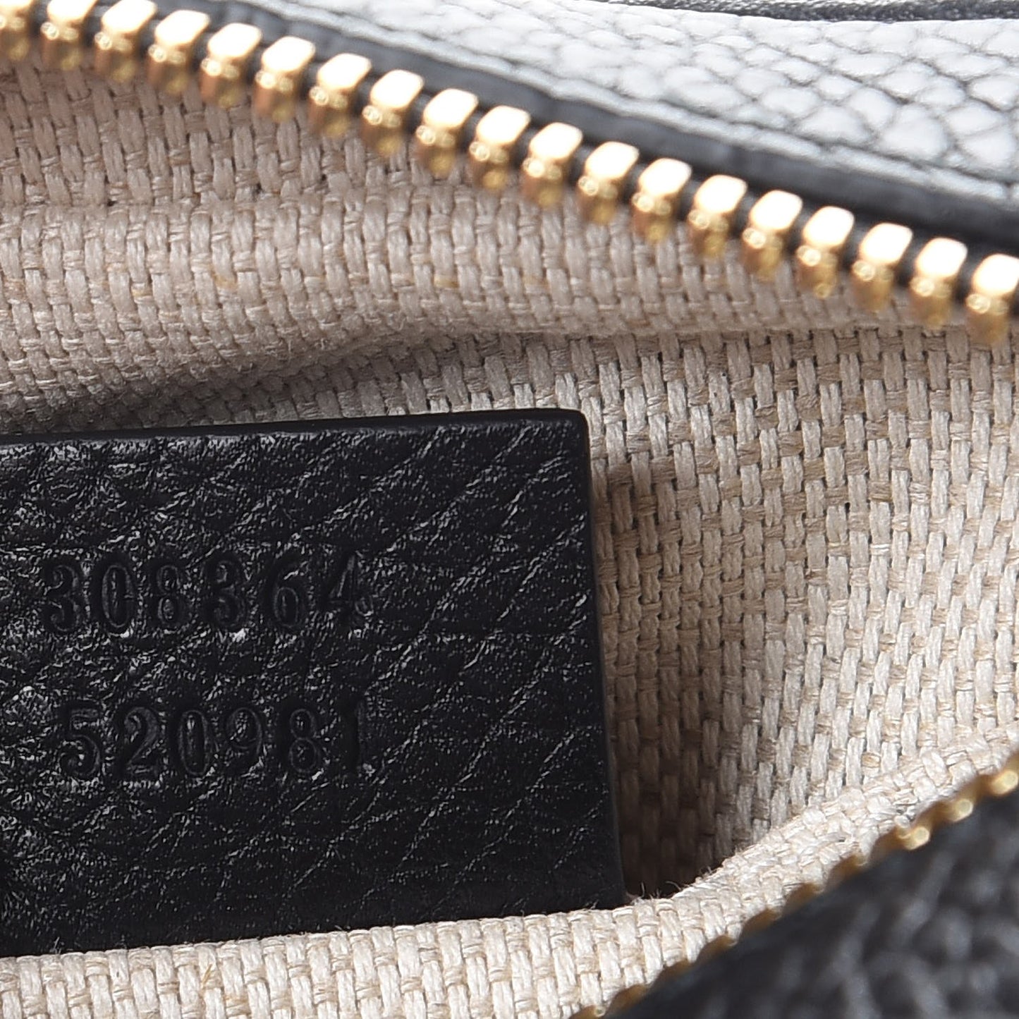 Pebbled Calfskin Small Soho Disco Bag Black