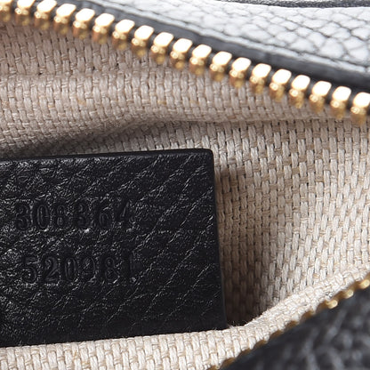 Gucci Pebbled Calfskin Small Soho Disco Bag Black 7 of 7