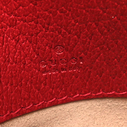 Gucci GG Supreme Monogram Web Flora Mini Ophidia Round Backpack Red 6 of 10