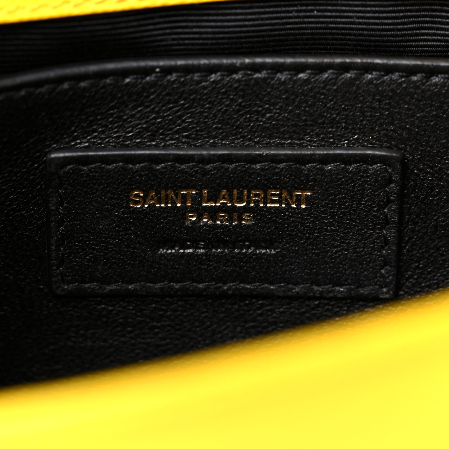 Saint Laurent Grain De Poudre Small Monogram Kate Satchel Mimosa 6 of 16