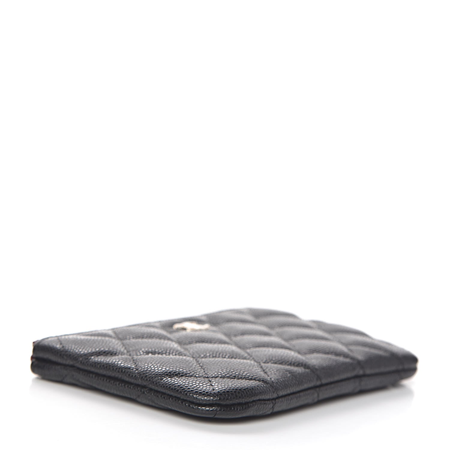 Chanel Caviar Quilted Small Cosmetic Case Black 4 of 8