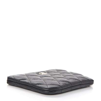 Chanel Caviar Quilted Small Cosmetic Case Black 4 of 8