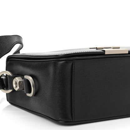 Off-White Calfskin Binder Clip Bag Black 8 of 9