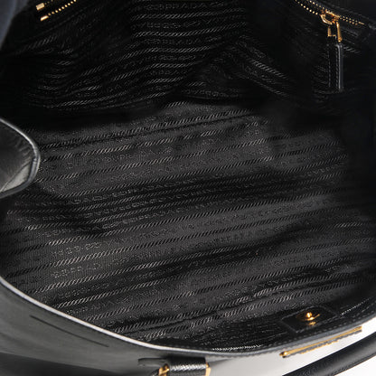 Prada Saffiano Lux Large Tote Nero Black 9 of 10