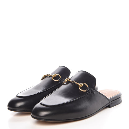 Gucci Calfskin Womens Princetown Slippers 35 Black 3 of 9