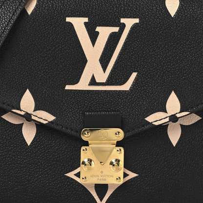 Louis Vuitton Empreinte Monogram Giant Pochette Metis Black Beige 8 of 10