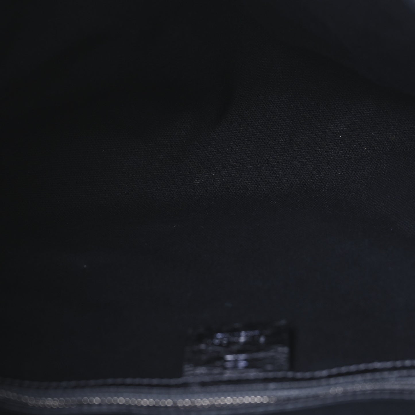 Metallic Calfskin Medium Voyou Bag Silver