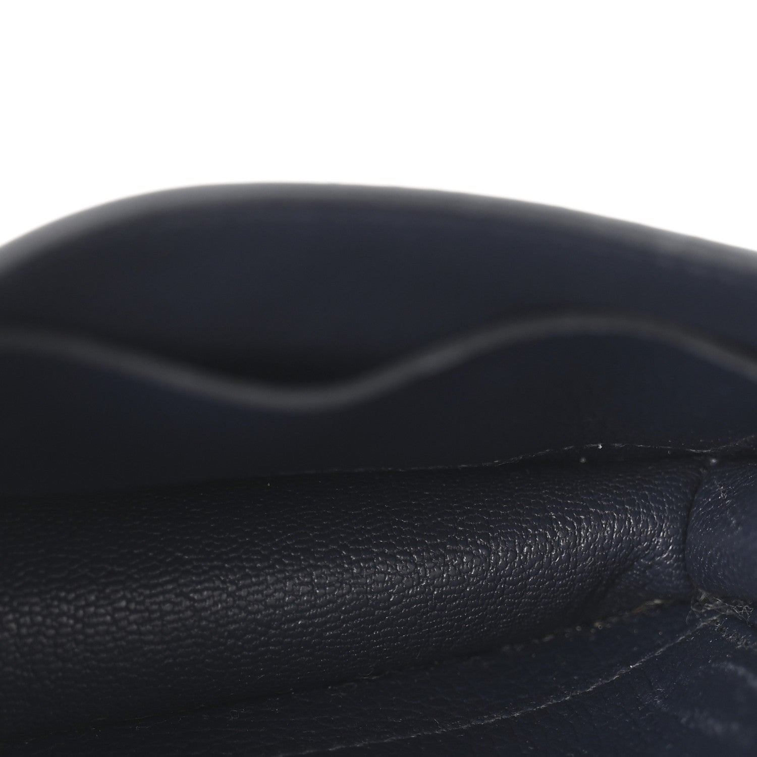 Hermes Evercolor Constance Slim Wallet Bleu Nuit 5 of 10
