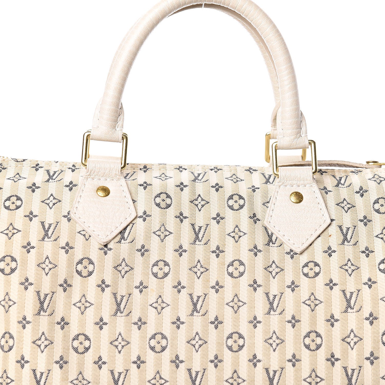 Louis Vuitton Mini Lin Croisette Speedy 30 Blue 11 of 12