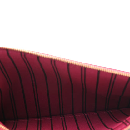 Louis Vuitton Monogram Neverfull MM GM Pochette Pivoine 5 of 6