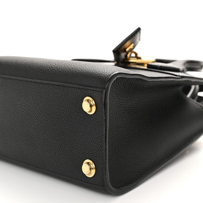 Louis Vuitton Calfskin City Steamer Mini Black 9 of 9