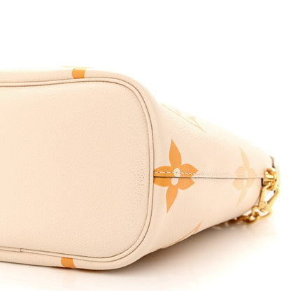 Louis Vuitton Empreinte Monogram Giant By The Pool Marshmallow Hobo Cream Saffron 10 of 10