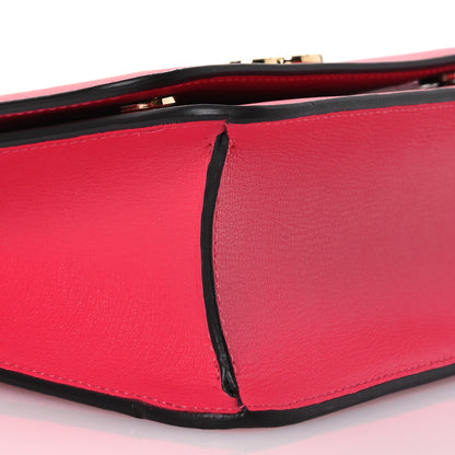 Jimmy Choo Grainy Calfskin Varenne Top Handle Satchel Pink 8 of 13