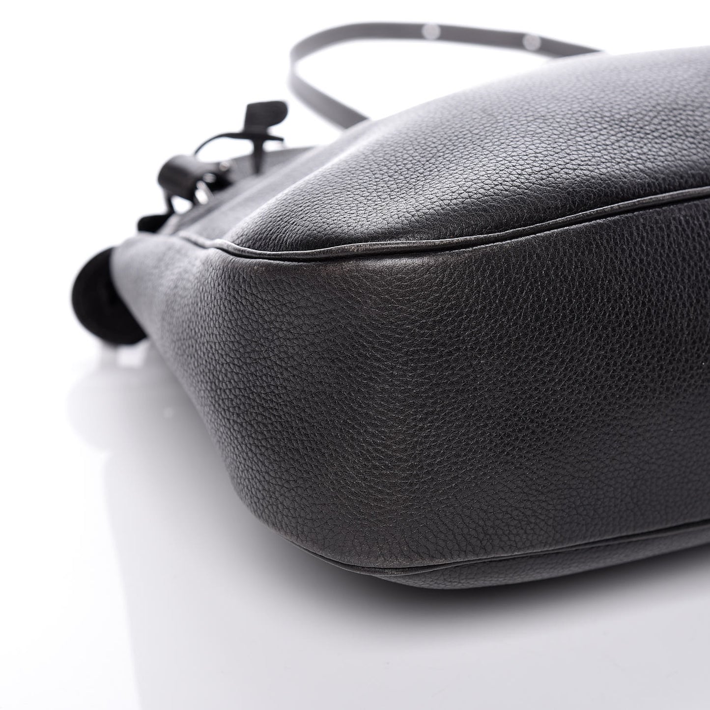 Calfskin Shoulder Bag Black