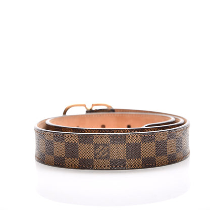 Louis Vuitton Damier Ebene Mini 25mm Belt 80 32 3 of 7