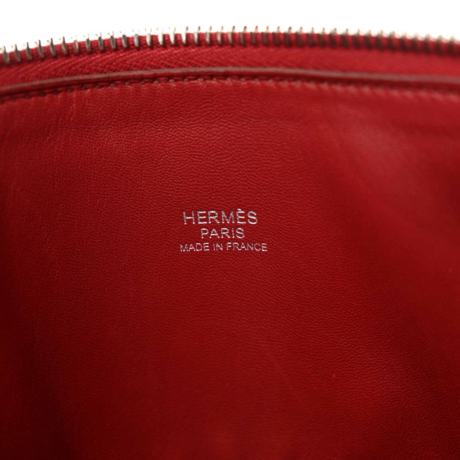 Hermes Taurillon Clemence Bolide 31 Rouge Garance 6 of 16