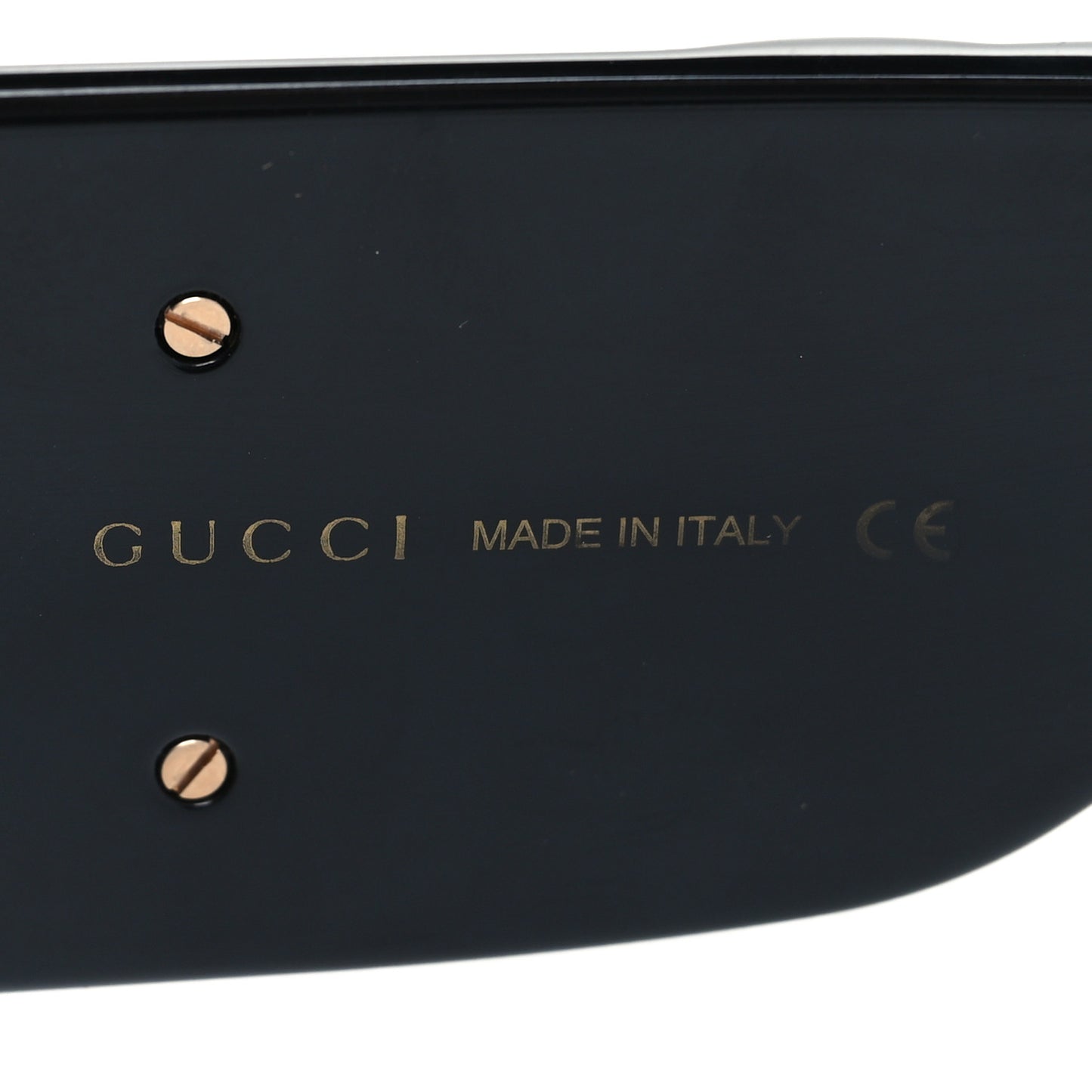 Acetate Rectangular Sunglasses GG0811S Black