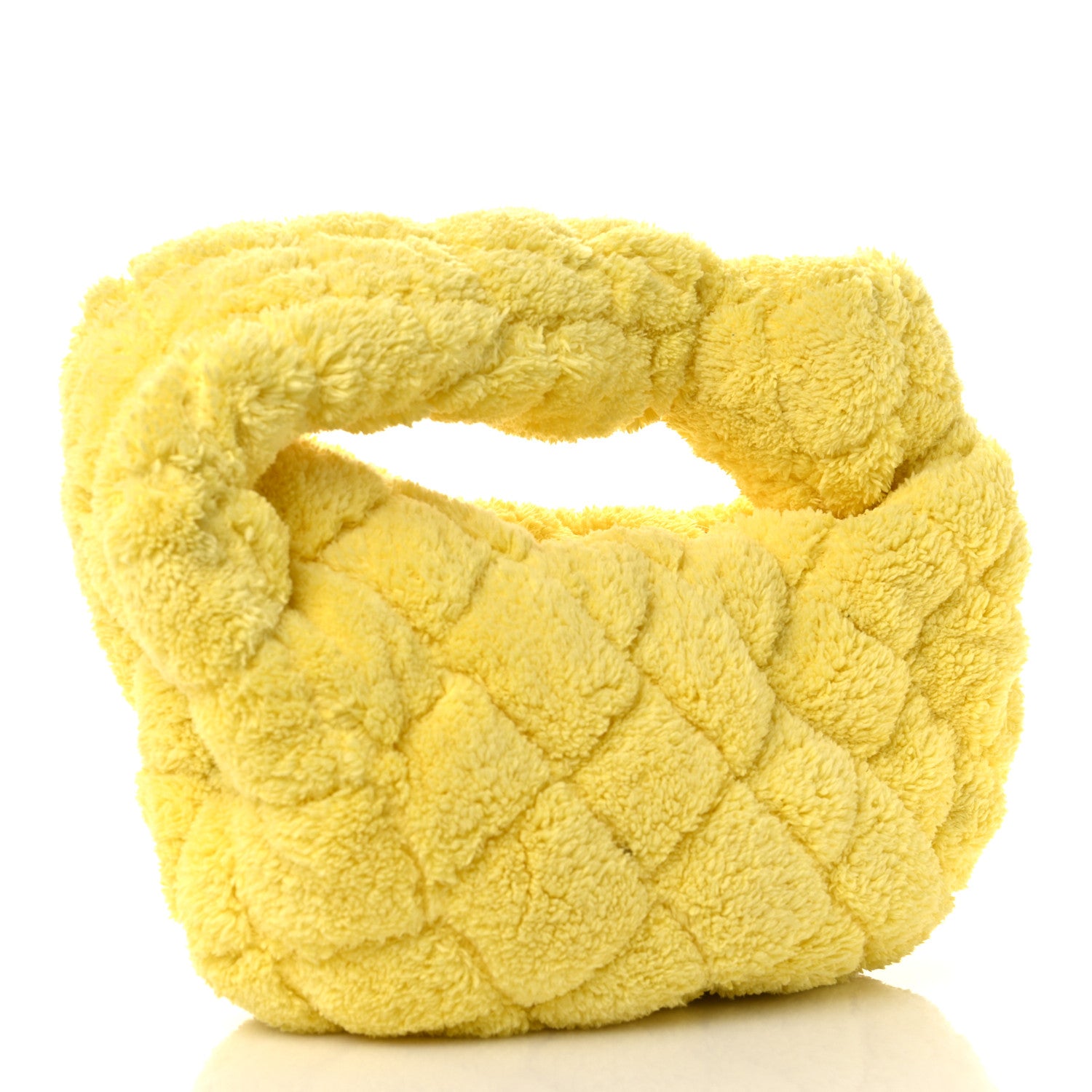 Bottega Veneta Shearling Intrecciato Teen Jodie Yellow 3 of 11