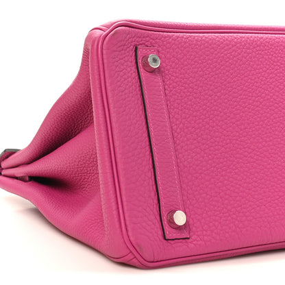 Hermes Togo Birkin 30 Rose Pourpre 8 of 10