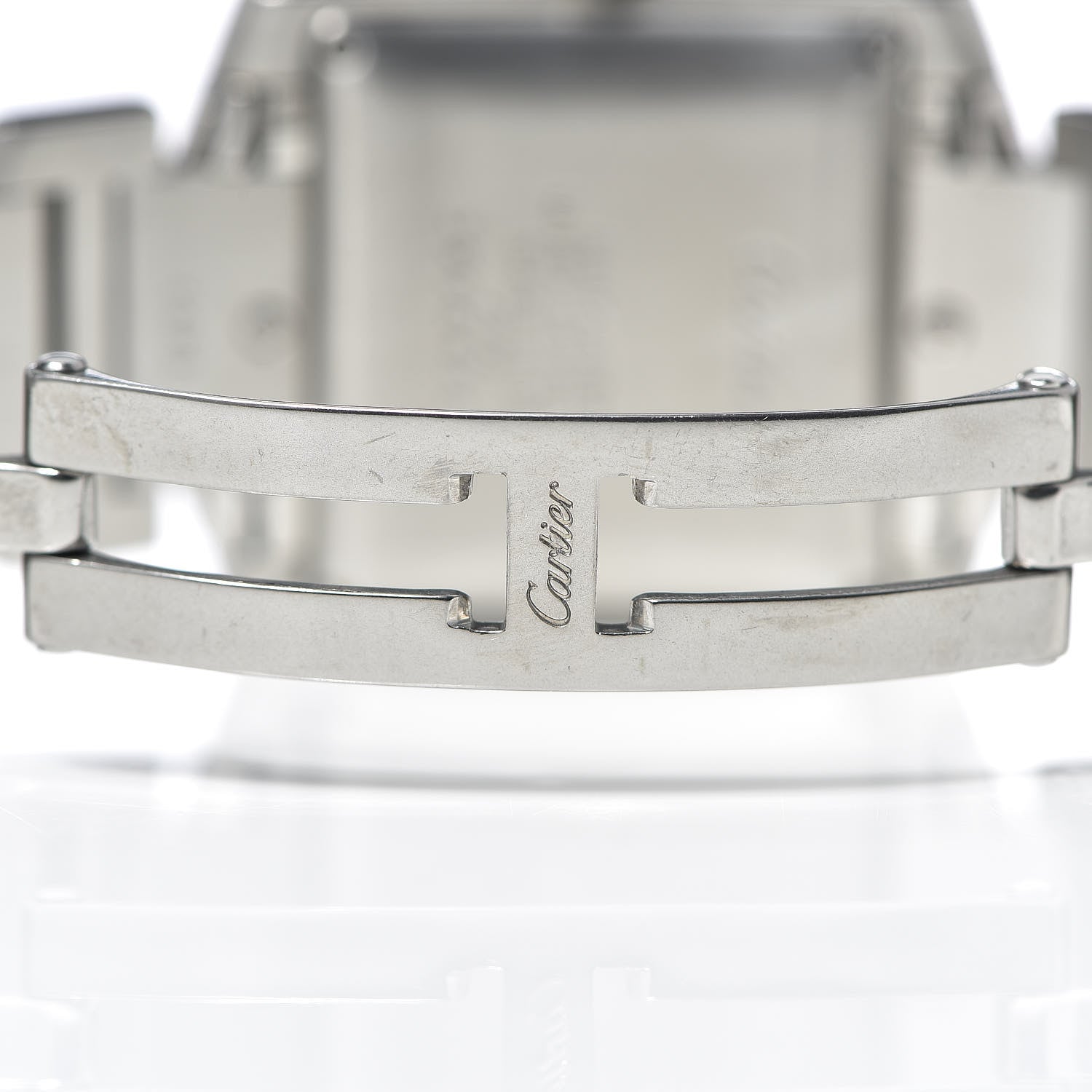 Cartier Stainless Steel 28mm Tank Francaise Automatic Watch 7 of 9