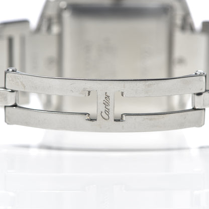 Cartier Stainless Steel 28mm Tank Francaise Automatic Watch 7 of 9