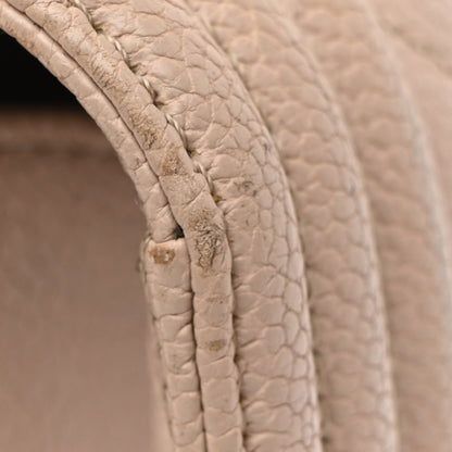 Chanel Caviar Quilted Medium Boy Flap Beige 12 of 12