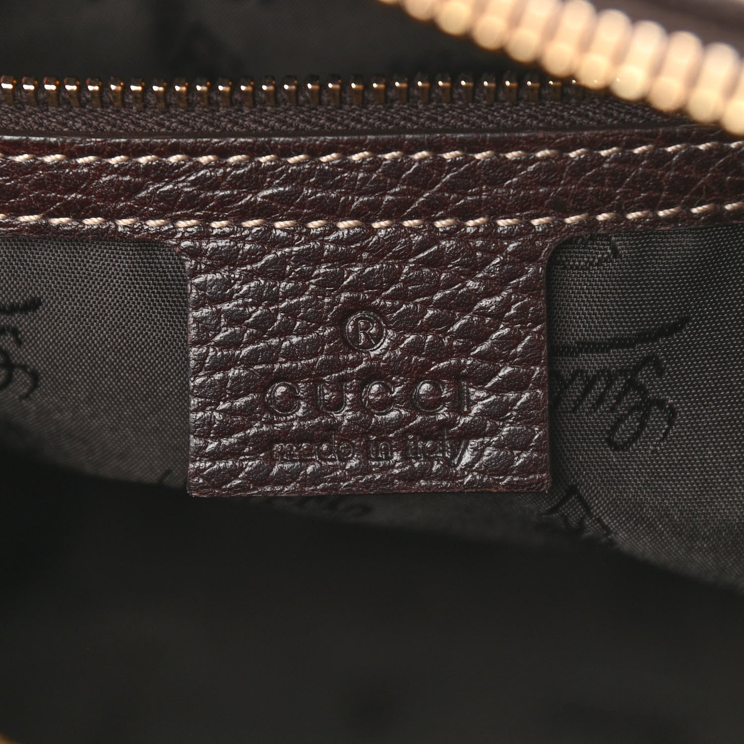 Gucci Monogram Medium Aviatrix Boston Ebony Brown 6 of 10