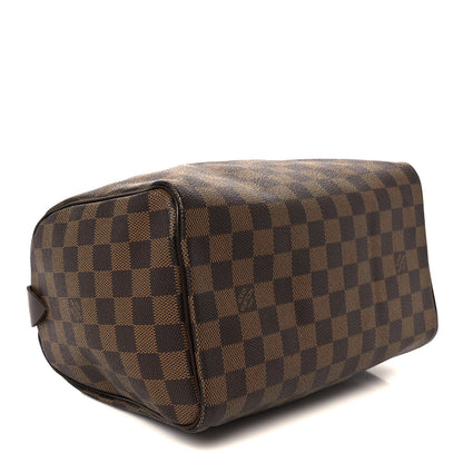 Louis Vuitton Damier Ebene Speedy 25 4 of 10