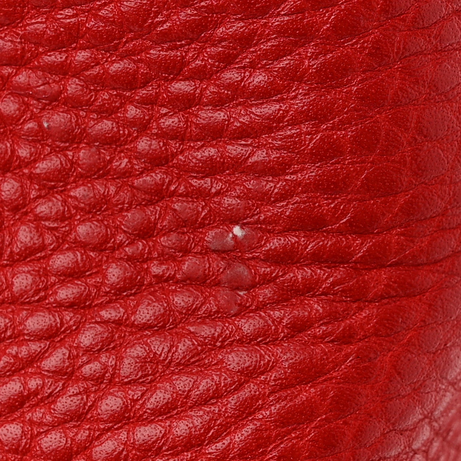 Gucci Pebbled Calfskin Large Soho Shoulder Bag Red 12 of 12