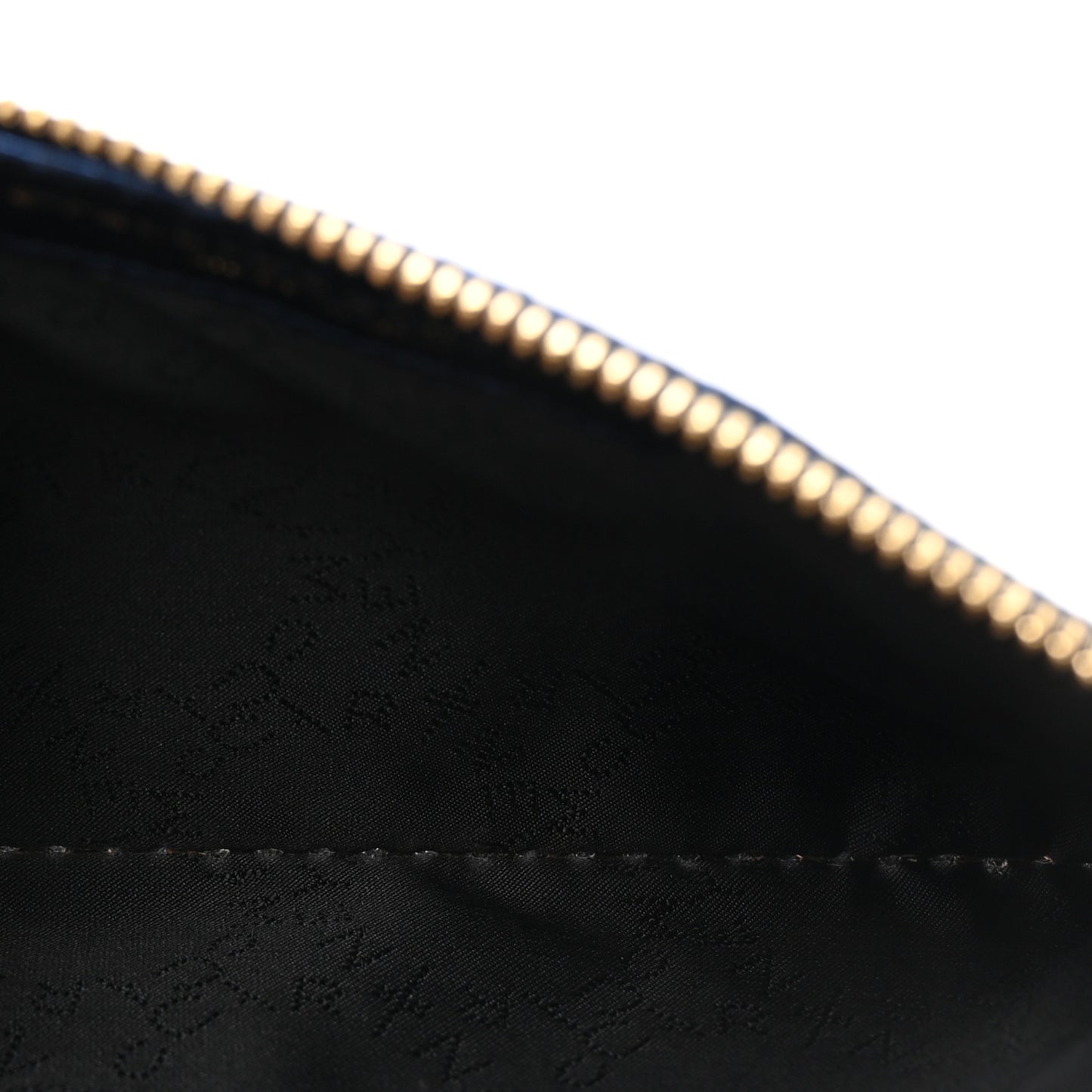 Metallic Faux Snakeskin Falabella Clutch Blue