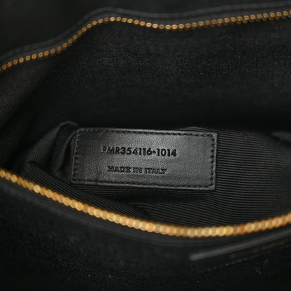 Saint Laurent Soft Calfskin Monogram Cassandre Shopper Black 7 of 23