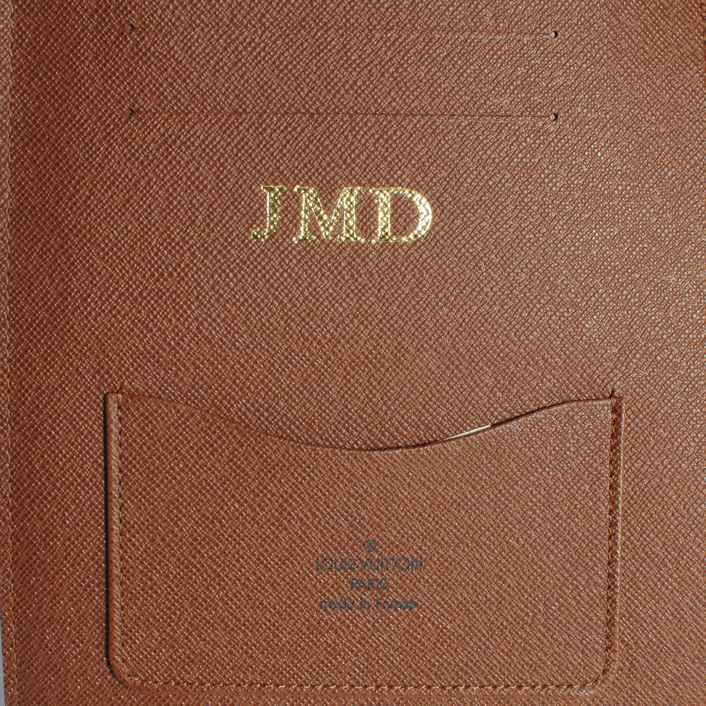 Monogram Cover Bloc A4 Agenda