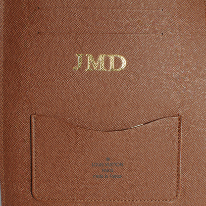 Louis Vuitton Monogram Cover Bloc A4 Agenda 7 of 8