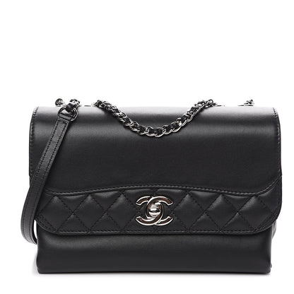 Chanel Calfskin Mini Tramezzo Flap Black 1 of 10