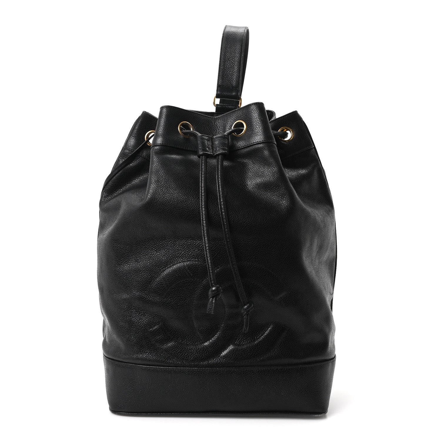 Chanel Caviar Sling Backpack Black 1 of 10