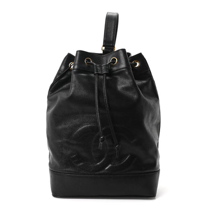 Chanel Caviar Sling Backpack Black 1 of 10